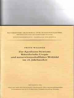 Zur Apotheose Newtons: Künstlerische Utopie und naturwissenschaftliches Weltbild im 18.Jahrhundert