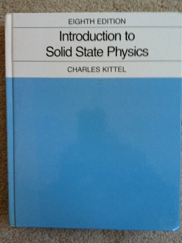 Introduction To Solid State Physics