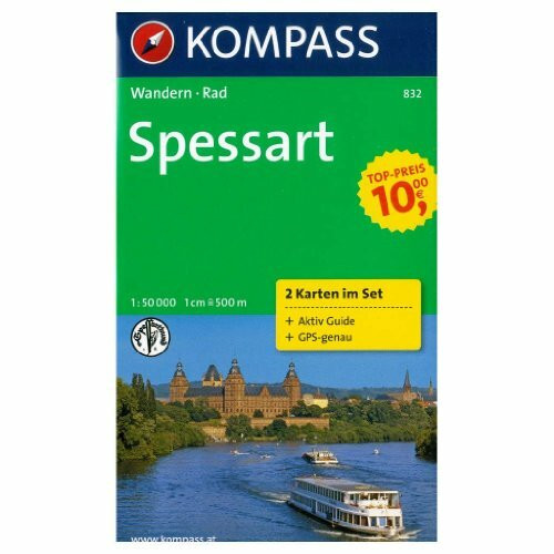 KOMPASS Wanderkarte Spessart: Wanderkarten-Set mit Radrouten und Aktiv Guide in der Schutzhülle. GPS-genau. 1:50000