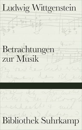 Betrachtungen zur Musik (Bibliothek Suhrkamp)