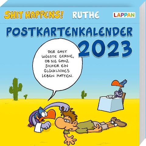 Shit happens! Postkartenkalender 2023