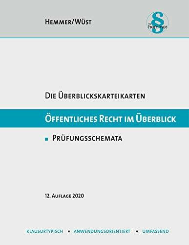 Öffentliches Recht im Überblick: Karteikarten (Karteikarten - Öffentliches Recht)