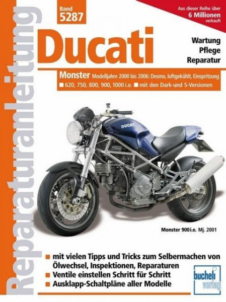 Ducati Monster ab 2000, Einspritzer, luftgekühlt