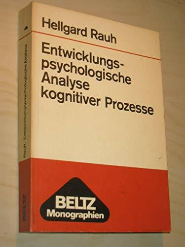 Entwicklungspsychologische Analyse kognitiver Prozesse. Der Zahlenbegriff bei 4- bis 7jährigen Kindern