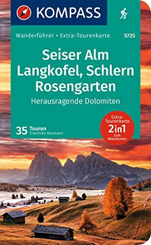 KOMPASS Wanderfuehrer Seiser Alm, Langkofel, Schlern, Rosengarten 1:35 000: Herausragende Dolomiten - Wanderfuehrer mit Extra-Tourenkarte 1:35000, 35 ... Download (KOMPASS Wanderführer, Band 5725)