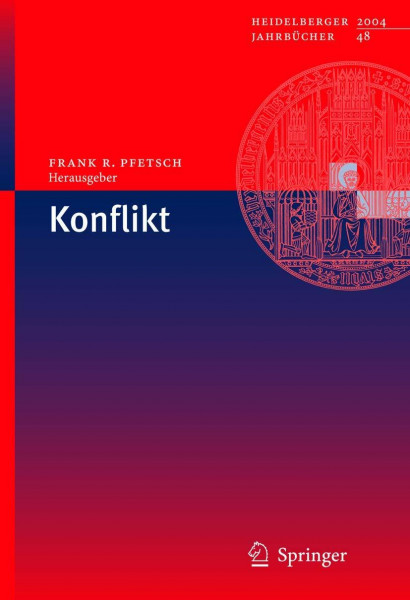 Konflikt (Heidelberger Jahrbücher) (German Edition) (Heidelberger Jahrbücher, 48, Band 48)