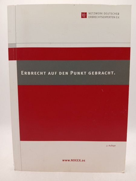 Erbrecht auf den Punkt gebracht