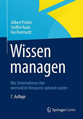 Wissen managen: Wie Unternehmen ihre wertvollste Ressource optimal nutzen Wissen managen: Wie Unternehmen ihre wertvollste Ressource optimal nutzen