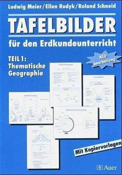Tafelbilder für den Erdkundeunterricht, Tl 1: Thematische Geographie. Mit Kopiervorlagen