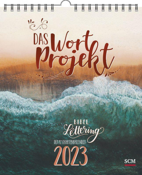 Das WortProjekt: Der Bibel-Lettering-Postkartenkalender 2023
