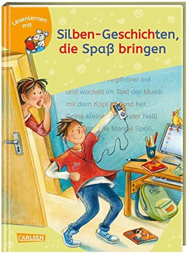 LESEMAUS zum Lesenlernen Sammelbände: Silben-Geschichten, die Spaß bringen: 6 Geschichten in 1 Band | Lesetexte mit farbiger Silbenmarkierung