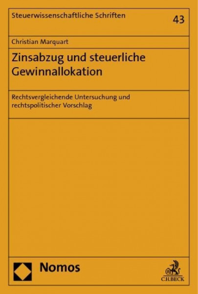 Zinsabzug und steuerliche Gewinnallokation