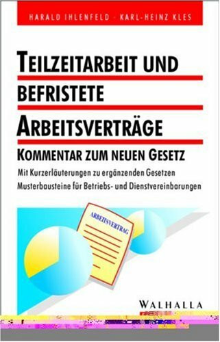 Teilzeitarbeit und befristete Arbeitsverträge