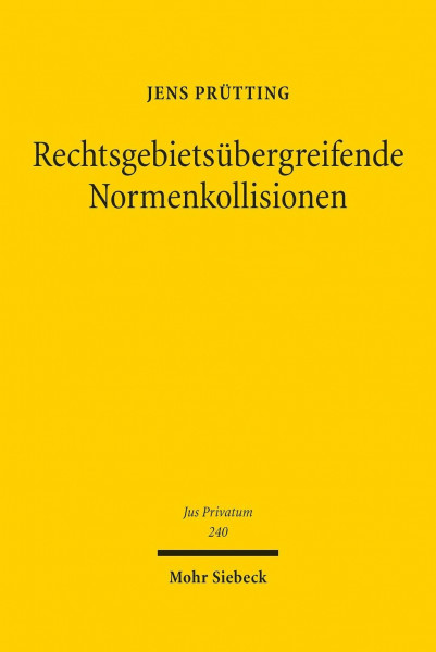 Rechtsgebietsübergreifende Normenkollisionen