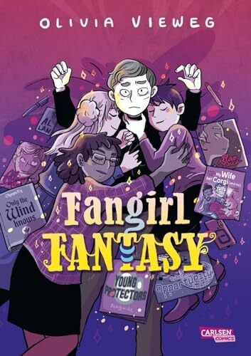 Fangirl Fantasy: Schräge Graphic Novel ab 12 Jahren über einen Romcom-Star in der Identitätskrise und weibliche Fan-Kultur Fangirl Fantasy: Schräge Graphic Novel ab 12 Jahren über einen Romcom-Star in der Identitätskrise und weibliche Fan-Kultur