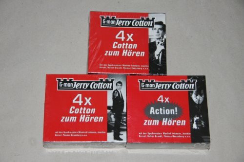 G-Man Jerry Cotton - 12 packende Hörspiel-Krimis auf 12 CD s ( mit den deutschen Stimmen der Hollywoodstars)