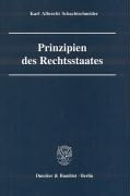 Prinzipien des Rechtsstaates