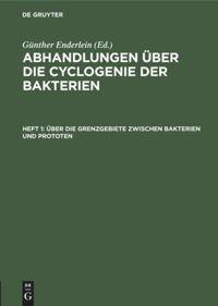 Über die Grenzgebiete zwischen Bakterien und Prototen