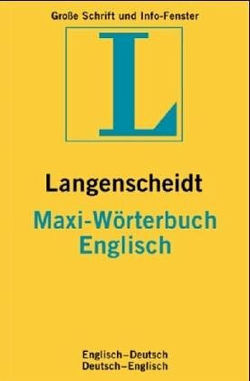 Langenscheidts Maxi Wörterbuch, Englisch