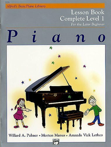 Alfred's Basic Piano Library Lesson Book Complete Level 1. Für Klavier