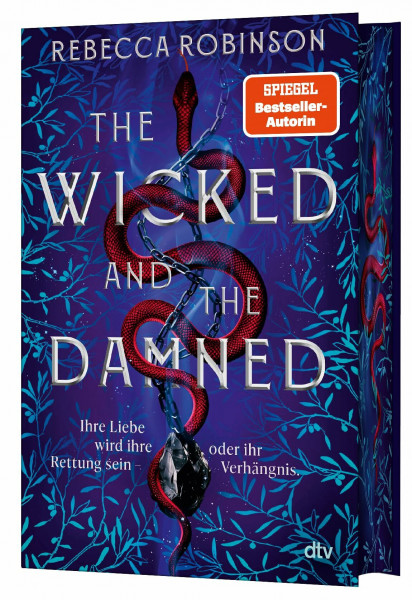 The Wicked and the Damned: Fortsetzung des Romantasy-Bestsellers | Zwei Liebende, zwei rivalisierende Königreiche, ein tödliches Spiel | Limitierter Farbschnitt (Die Dark Inheritance Trilogie, Band 2)