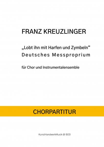 Lobt ihn mit Harfen und Zymbeln