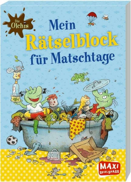 Die Olchis. Mein Rätselblock für Matschtage