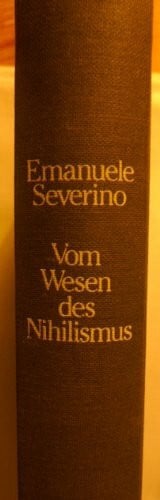 Vom Wesen des Nihilismus