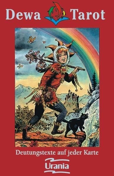 Dewa Tarot: Tarot-Deck mit 78 Karten. Deutungstexte direkt auf jeder Karte