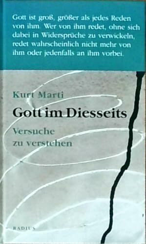 Gott im Diesseits: Versuche zu verstehen
