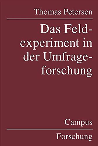 Das Feldexperiment in der Umfrageforschung