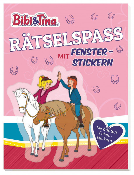 Bibi & Tina Rätselspaß mit Fensterstickern