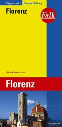 Falk Cityplan Extra Standardfaltung International Florenz / Firenze mit Straßenverzeichnis