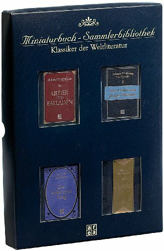 Miniaturbuch-Sammlerbibliothek: Klassiker der Weltliteratur