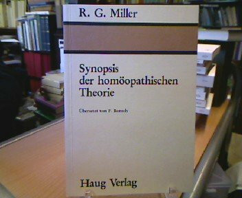 Synopsis der homöopathischen Theorie