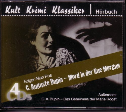 Edgar Allan Poe - Mord in der Rue Morgue / Das Geheimnis der Marie Roget - 4 CD Hörbuch