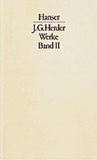 Herder und die Anthropologie der Aufklärung