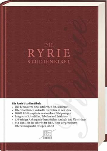 Ryrie-Studienbibel - ital. Kunstleder (Elberfelder Bibel)