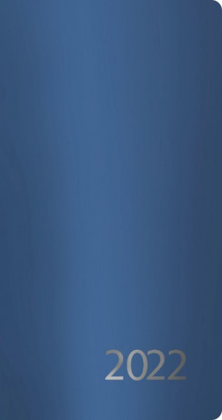 Agenda Metallic blau M 2022