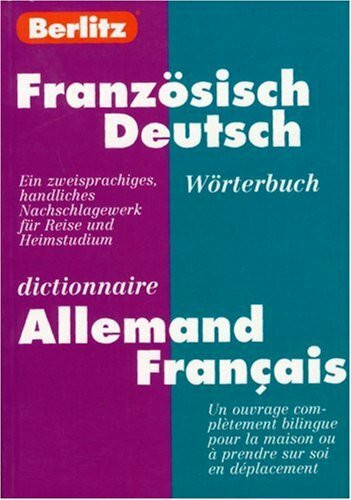 German-French Berlitz Bilingual Dictionary