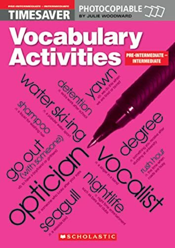 Timesaver Vocabulary Activities: Pre-Intermediate / Intermediate (Timesaver Photocopiable Resources Series)