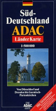 ADAC Karte, Süddeutschland