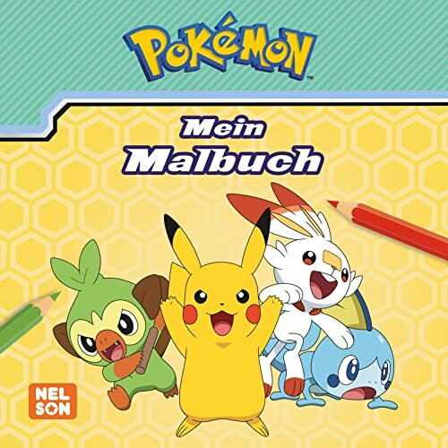 Maxi-Mini 136: Pokémon: Mein Malbuch (Nelson Maxi-Mini, Band 136)