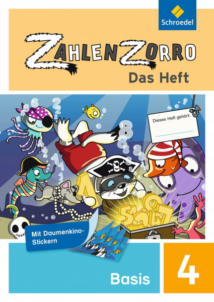 Zahlenzorro - Das Heft: Basisheft 4