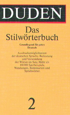 Duden. Das Stilwörterbuch