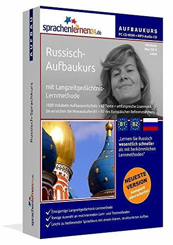 Sprachenlernen24.de Russisch-Aufbau-Sprachkurs: Lernsoftware auf CD-ROM für Windows/Linux/Mac OS X + Audio-Vokabeltrainer auf MP3-Audio-CD für Ihren ... Langzeitgedächtnis-Lernmethode. Niveau B1/B2
