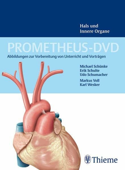 PROMETHEUS-DVD, Vol. 2: Hals und Innere Organe: Abbildungen zur Vorbereitung von Unterricht und Vorträgen (im JPEG-Format)