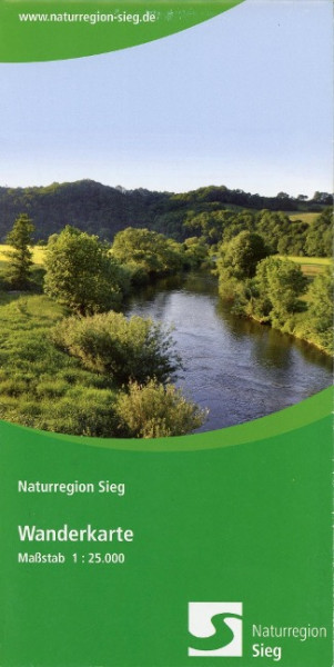 Naturregion Sieg Wanderkarte 1:25 000