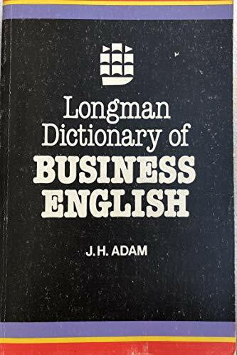 Longman Dictionary of Business English