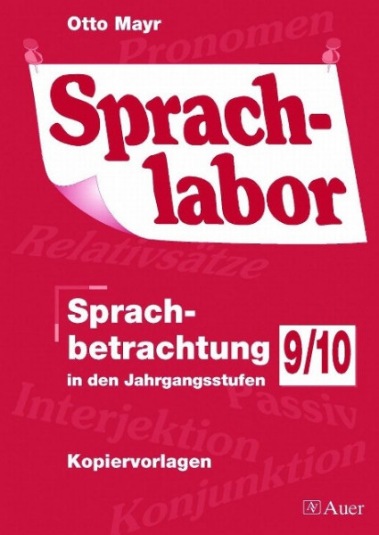 Sprachlabor 9/10